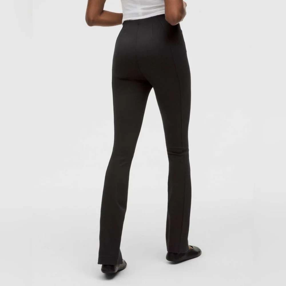 NWT Lululemon Stretch Knit High-Rise Pull-On Pant *Regular Women's Black Sz XXXS - Picture 4 of 16